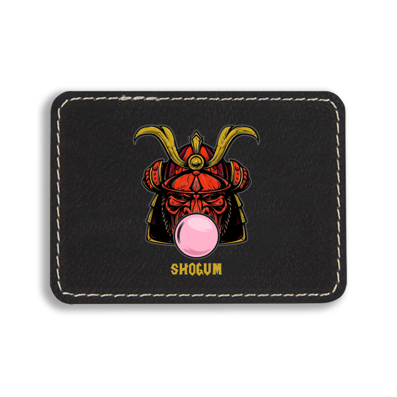 Shogum Shogun Samurai Parody Rectangle  Leatherette Patch | Artistshot