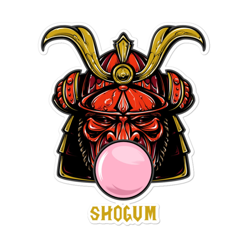 Shogum Shogun Samurai Parody Sticker | Artistshot