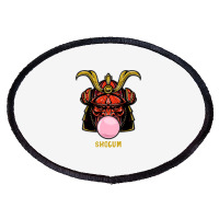 Shogum Shogun Samurai Parody Oval Patch | Artistshot