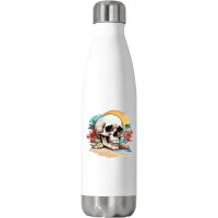 The Mystery Of The Smile Stainless Steel Water Bottle | Artistshot