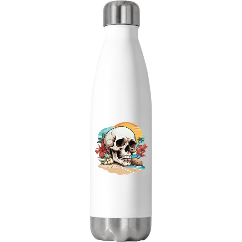 The Mystery Of The Smile Stainless Steel Water Bottle | Artistshot