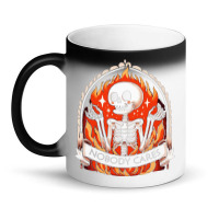 Skeleton Nobody Cares Magic Mug | Artistshot