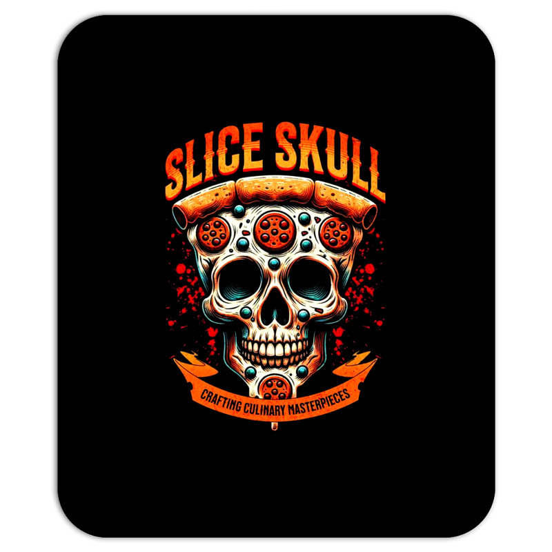 Slice Skull Mousepad | Artistshot