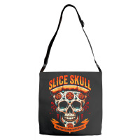 Slice Skull Adjustable Strap Totes | Artistshot