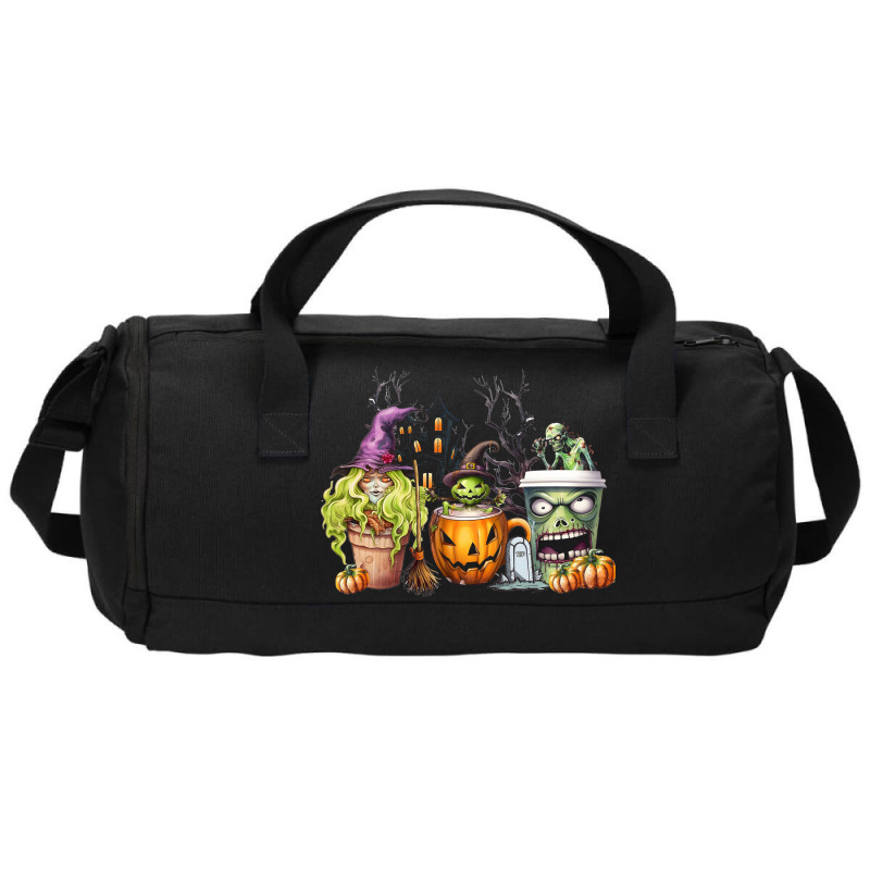 Spooky Coffee Halloween Duffel Bag | Artistshot