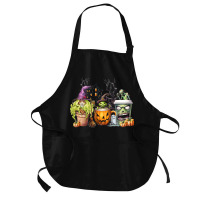 Spooky Coffee Halloween Medium-length Apron | Artistshot