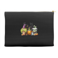 Spooky Coffee Halloween Accessory Pouches | Artistshot