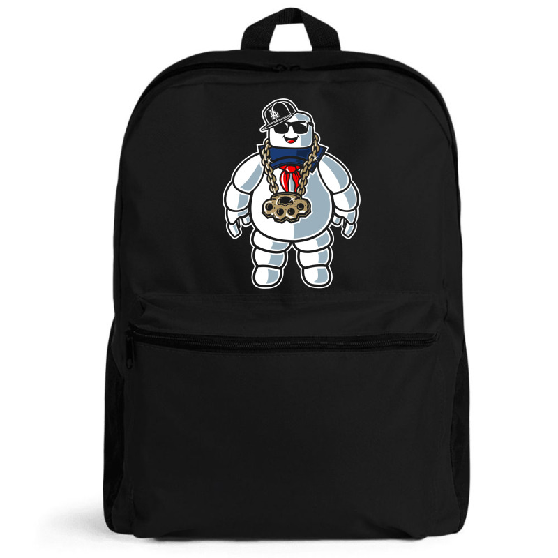 Stay-puft Marshmallow Man Comic Caricature Pop Cul Backpack | Artistshot