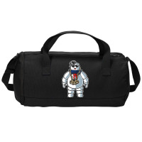 Stay-puft Marshmallow Man Comic Caricature Pop Cul Duffel Bag | Artistshot