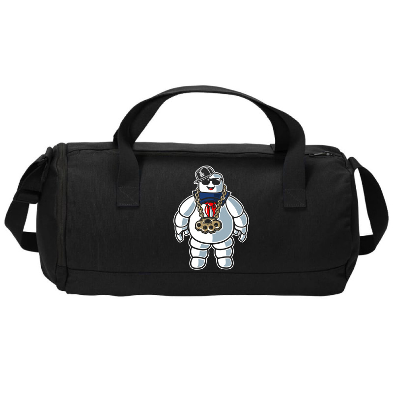 Stay-puft Marshmallow Man Comic Caricature Pop Cul Duffel Bag | Artistshot