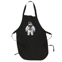 Stay-puft Marshmallow Man Comic Caricature Pop Cul Full-length Apron | Artistshot