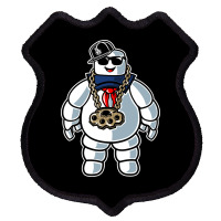 Stay-puft Marshmallow Man Comic Caricature Pop Cul Shield Patch | Artistshot