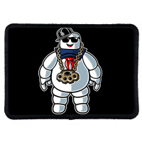 Stay-puft Marshmallow Man Comic Caricature Pop Cul Rectangle Patch | Artistshot