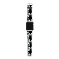 Stay-puft Marshmallow Man Comic Caricature Pop Cul Apple Watch Band | Artistshot