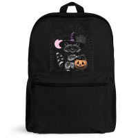 Trick Or Trashy Halloween Backpack | Artistshot