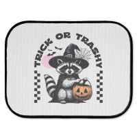 Trick Or Trashy Halloween Rear Car Mat | Artistshot