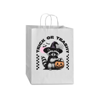 Trick Or Trashy Halloween Mart Paper Bag -13 X 7 X 17 | Artistshot