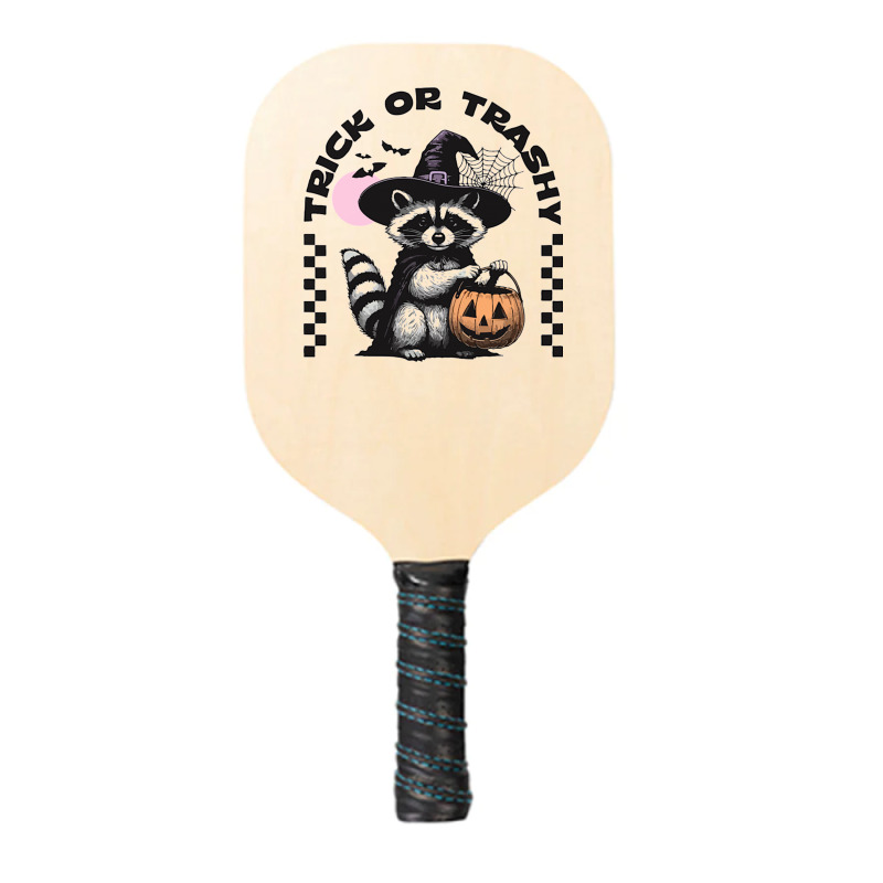 Trick Or Trashy Halloween Pickleball Paddle | Artistshot