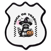 Trick Or Trashy Halloween Shield Patch | Artistshot