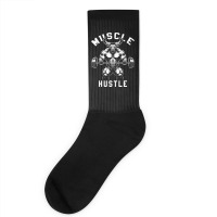 Muscle Hustle Bull Gym Socks | Artistshot