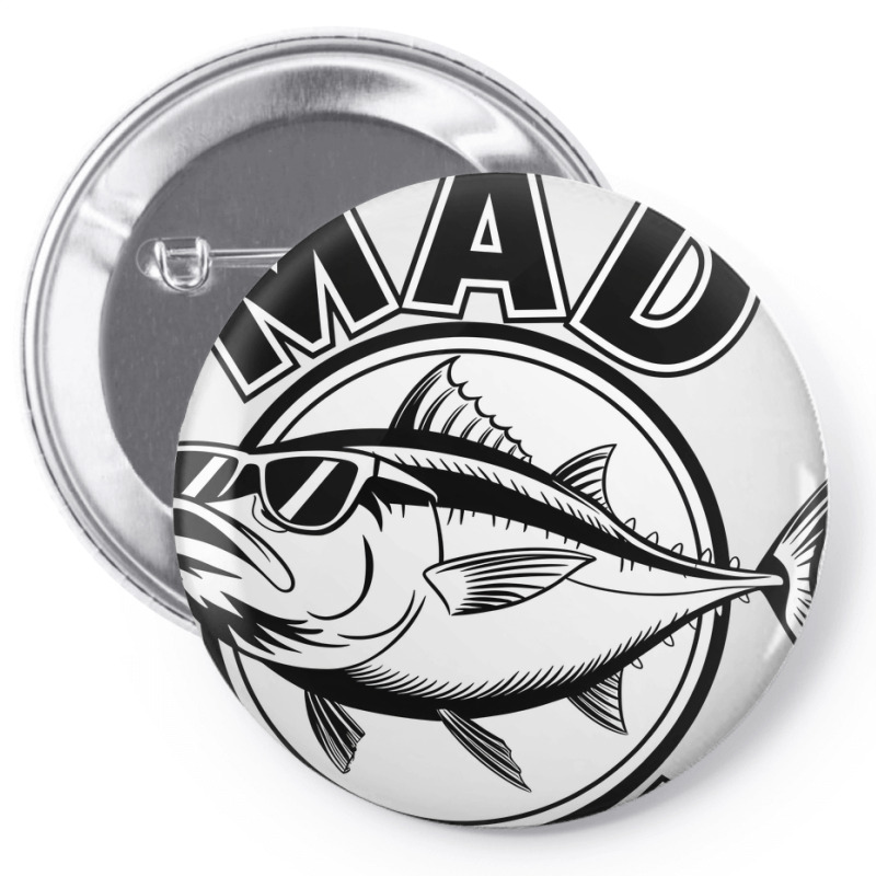 Quotes Mad Tuna Pin-back Button | Artistshot