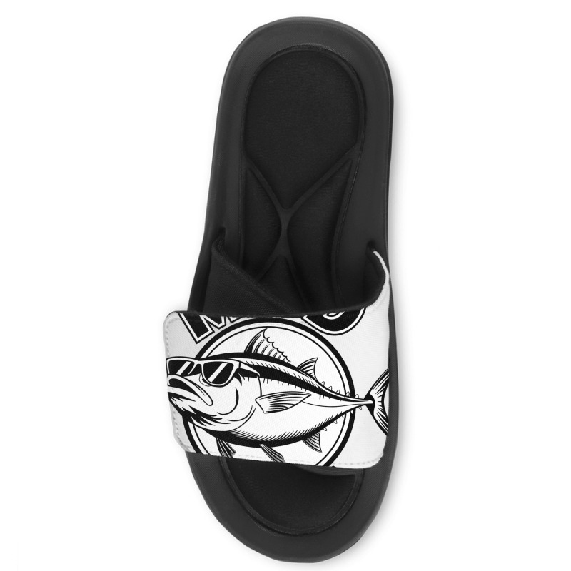 Quotes Mad Tuna Slide Sandal | Artistshot