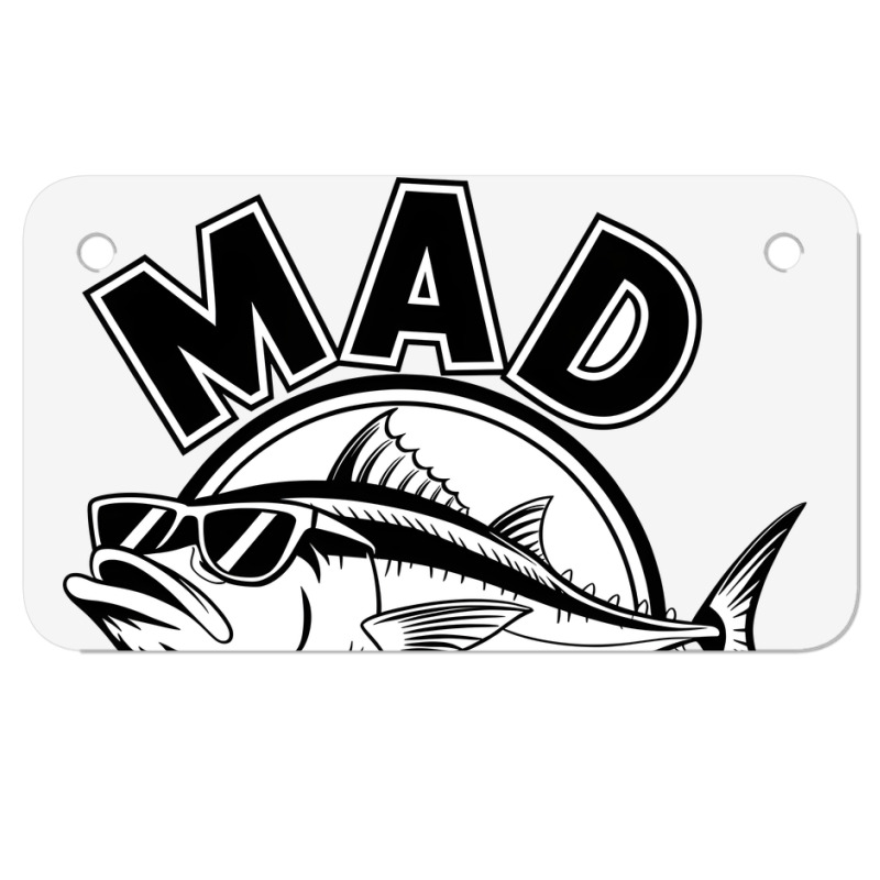 Quotes Mad Tuna Motorcycle License Plate | Artistshot