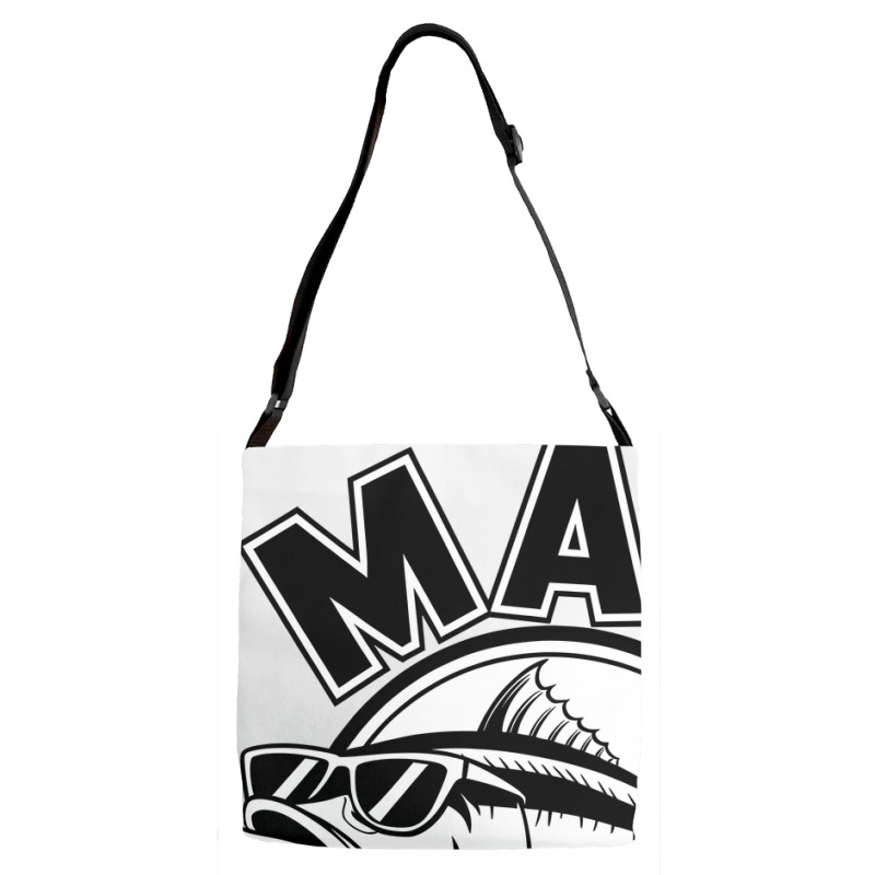 Quotes Mad Tuna Adjustable Strap Totes | Artistshot