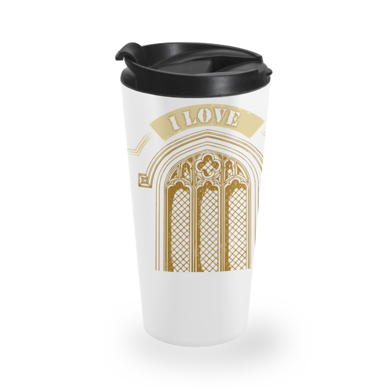 Church Window Travel Mug | Artistshot