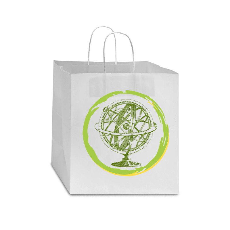 Armillary Sphere Star Paper Bag - 13 X 7 X 13 | Artistshot