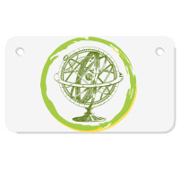 Armillary Sphere Motorcycle License Plate | Artistshot