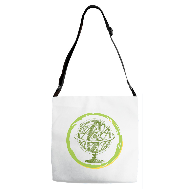 Armillary Sphere Adjustable Strap Totes | Artistshot