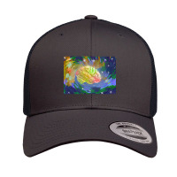 Psychedelic Brain, Psychedelic Brain Vintage, Psychedelic Brain Art, P Retro Trucker Cap | Artistshot