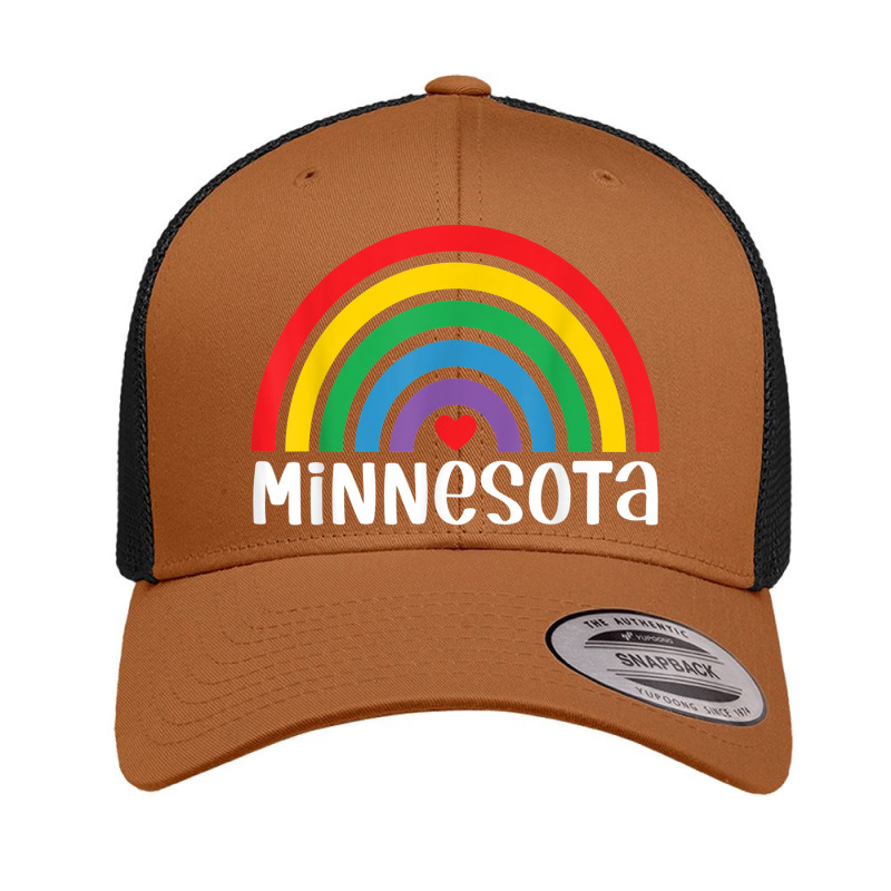 Minnesota For Women Travel I Love Minnesota Usa Retro Trucker Cap | Artistshot