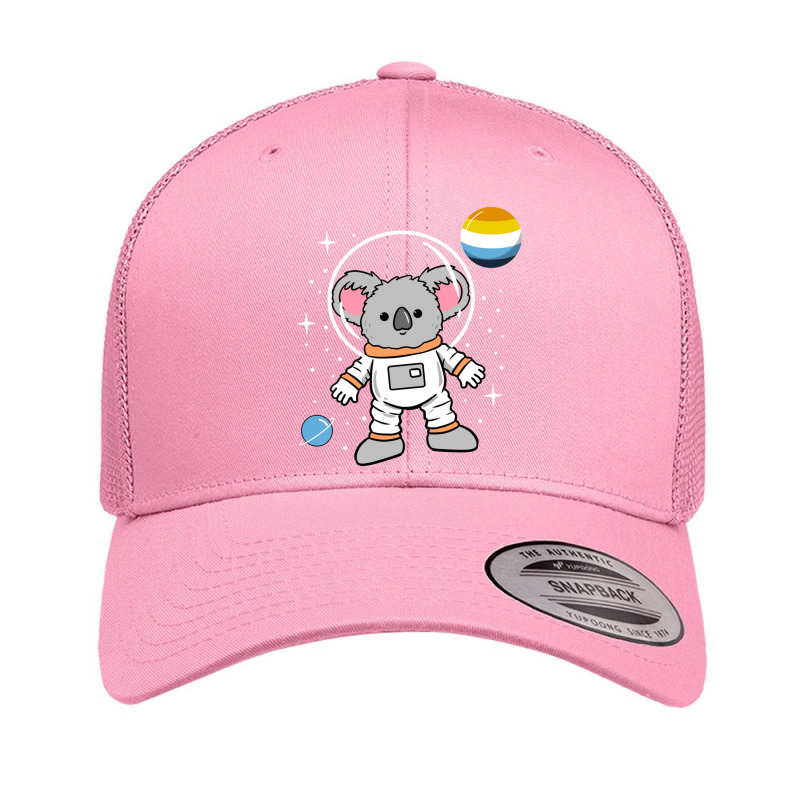 Koala Astronaut Aroace Pride Retro Trucker Cap | Artistshot