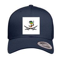 Captain Duck A Duck With A Sword Retro Trucker Cap | Artistshot