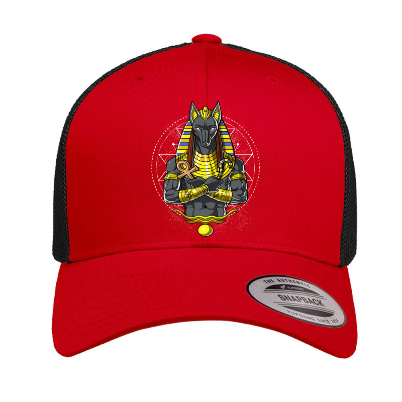 Egyptian God Anubis, Egyptian God Anubis Art, Egyptian God Anubis Vint Retro Trucker Cap by SHYYTTR567 | Artistshot