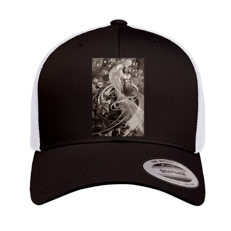 Alphonse Mucha - La Pater 1 - Art Nouveau, Alphonse Mucha - La Pater 1 Retro Trucker Cap by SHOPTRREU5 | Artistshot