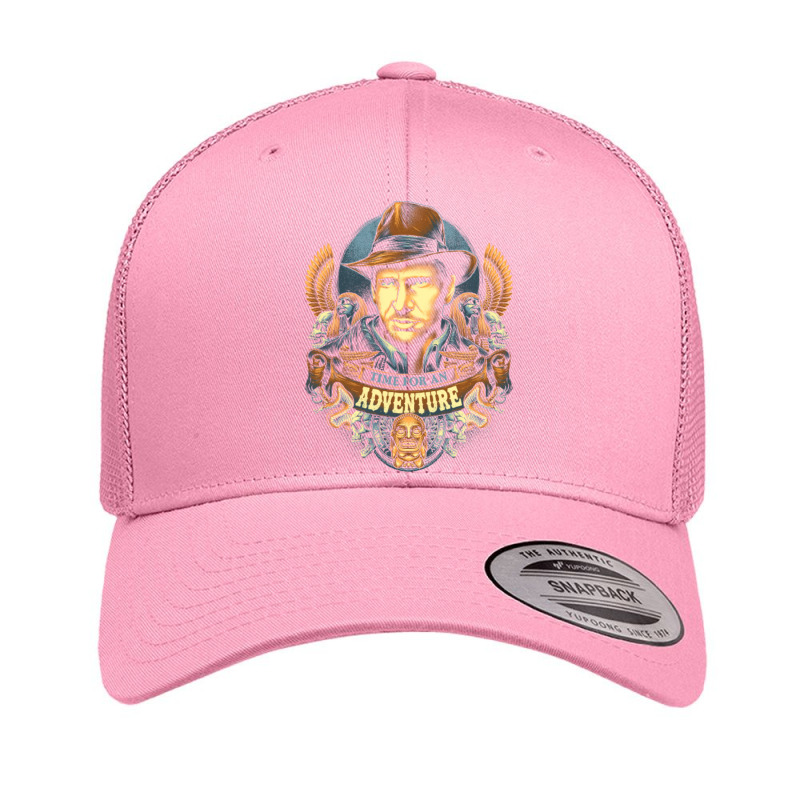 Time For An Adventure Retro Trucker Cap by cm-arts | Artistshot