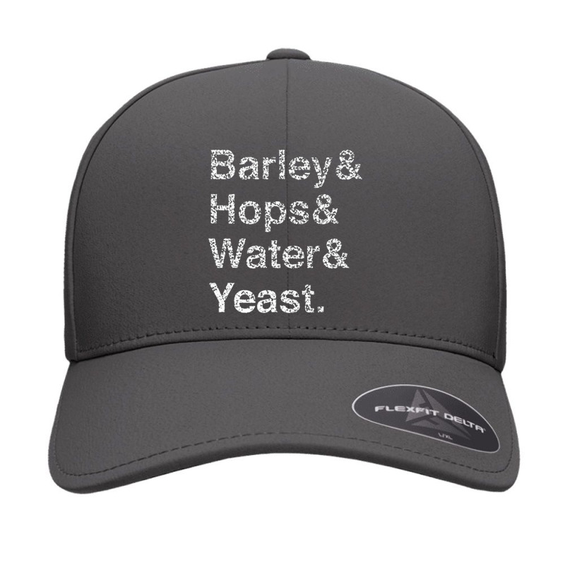 Barley Hops Water Yeast, Barley, Hops, Water, Yeast, Barley Hops Water Seamless Cap | Artistshot