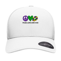 Peace Love King Cake Mardi Gras Tshirt Men Women Kids T Shirt Seamless Cap | Artistshot