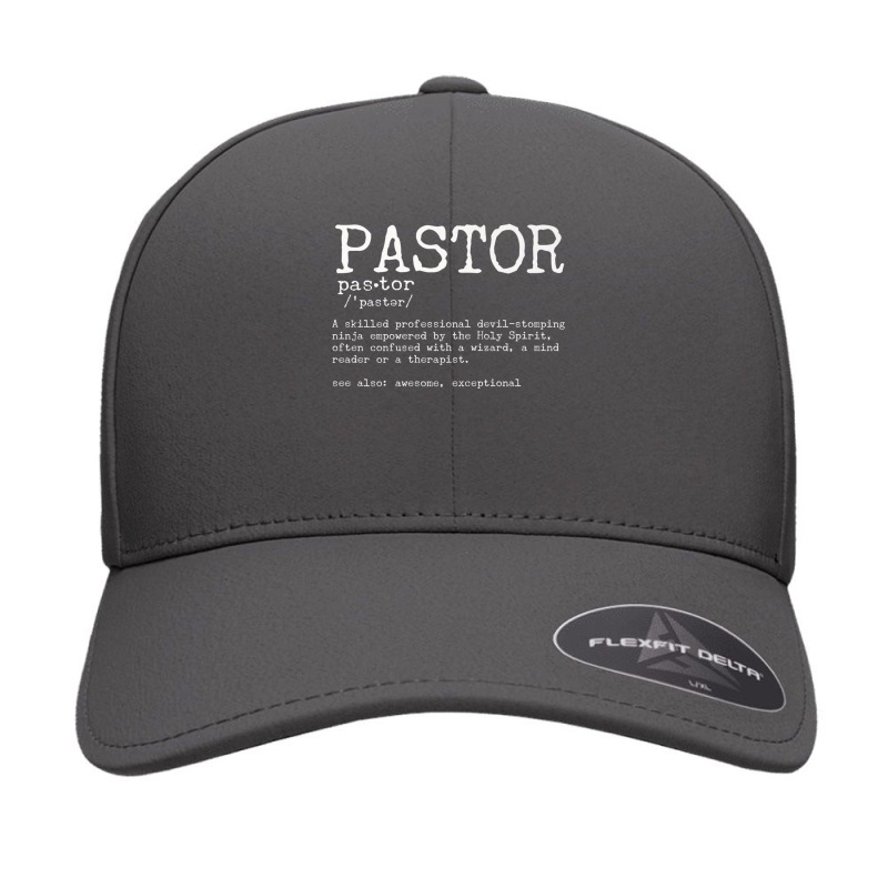 Pastor Definition Empowered By Holy Spirit   Church Preacher Premium T Seamless Cap by cm-arts | Artistshot