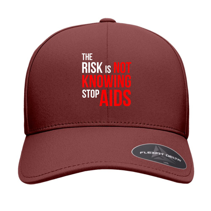 Stop Aids Aids Hiv Awareness Motivational Sayings S Seamless Cap by Min01 | Artistshot