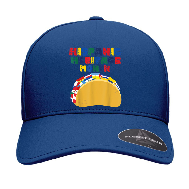 Hispanic Heritage Month Funny Tacos Latin American Countries Seamless Cap by RandiCrystalGraber | Artistshot