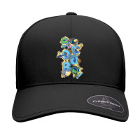 Scoob! Title Stacked Seamless Cap | Artistshot