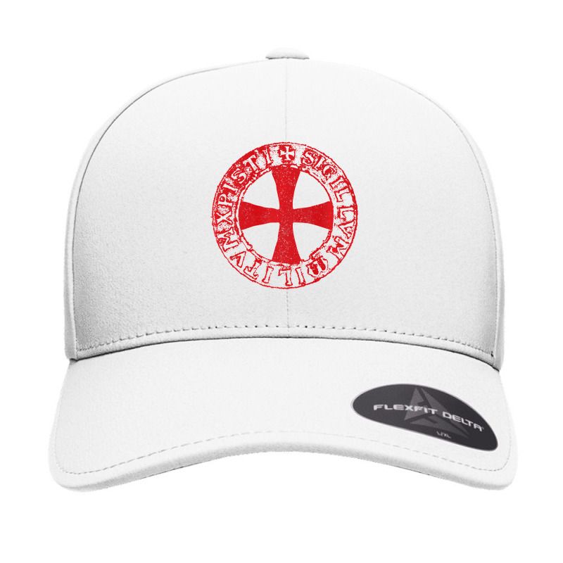 Mens Crusader Knight  Knights Templar Cross T  Badge Seamless Cap | Artistshot