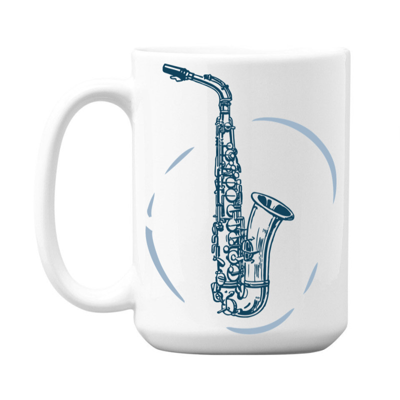 Saxophone 15 Oz Coffee Mug | Artistshot