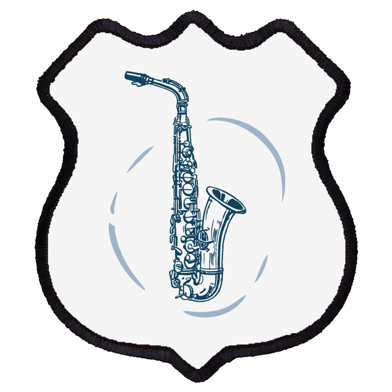 Saxophone Shield Patch | Artistshot