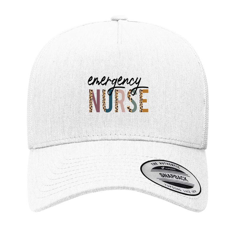 Emergency Nurse Leopard Nurse Gift Yupoong Trucker Cap | Artistshot