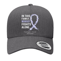 In This Family Nobody Fights Alone Esophageal Cancer Yupoong Trucker Cap | Artistshot